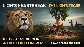 A Lion and Tree Story /Lion Heart Break /The Lion Tears /His Best Friend Gone A Tree Lost Forever 