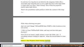 Clean VMWareDnD folder
