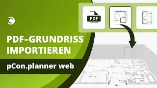 Import and trace PDF floor plans in your browser | pCon.planner web Tutorial