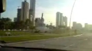 El día historico en que se abrió la Cinta Costera por primera vez al público!