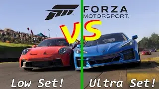 Forza Motorsport | Graphics Comparison (PC) | Ultra vs Low | DLSS Ultra Quality | 2K