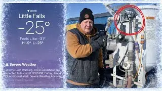 Can you Sandblast Outside in the Winter? (-25 Degrees)