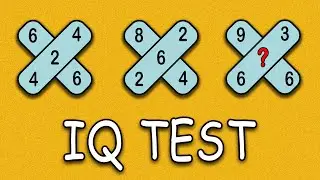 Тест на IQ по поиску крестиков | Задание &laquo;Найди недостающее число&raquo;