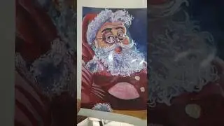 papai Noel #aquarela #art #drawing #sketch #painting #artist #artwork #draw #anime #tutorial