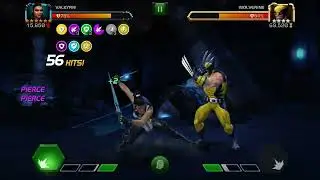 Mcoc - toying rol wolverine with 6r3 Valkyrie