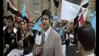 Revolution of South Yemen.. Demonstration of the Southerns in UK.. London 23/ 05/ 2009