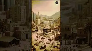Khana Kaaba🕋 Evolution | From Desert Land to Sacred Center #BeforeAfter #Transformation