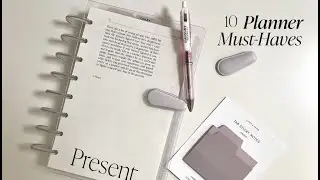 10 Planner Must-Haves | Cloth & Paper