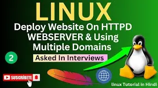 Deploy Website On HTTPD Webserver Using Multiple Domains | part-2 | SN Linux