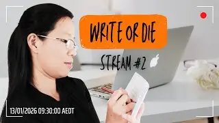 Daily Writing Stream #2 (Tue, 13 Jan 2026) | Write With Me
