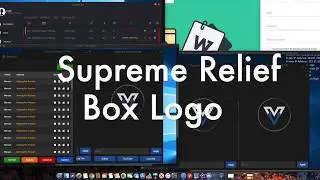 Supreme Relief Box Logo Tee Live Cop | Velox, F3 | 17 Checkouts!