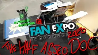 Outhouse Cartoons at Fan Expo 2020 - The Half Assed Doc