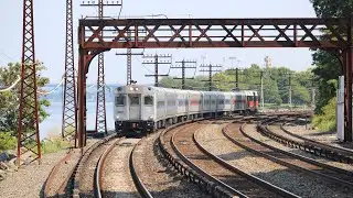 Metro-North and Amtrak action at Ardsley-on-Hudson