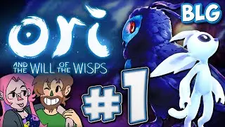 Lets Play Ori and the Will of the Wisps (BLIND) - Part 1 - Ku's Flight