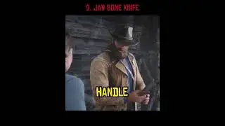 Three best melee weapons in RDR2  #rdr2 #gaming