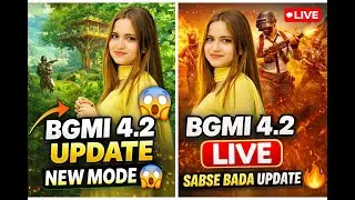 BGMI 4.2 UPDATE 😱 | New Mode, New Features | BGMI Latest Update LIVE