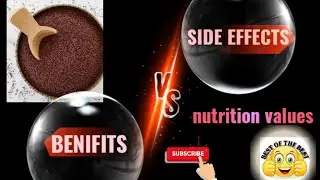 Benifts of finger millet (Ragi).,nutritents value and their side effects