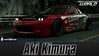 Need For Speed World: Aki Kimura's Mazda RX-7 RZ | A-Class | DRIFT KING RETUNED