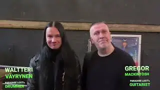 SIGNGUITAR4TITO PARADISE LOST WALTTERI VAYRYNEN GREGOR MACKINTOSH SIGN GUITAR TITO