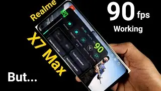 Realme X7 Max PUBG 90fps Working but no 4D Vibrations After Update 🤯
