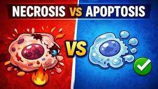 Necrosis vs Apoptosis | pathoma|for NRE1, USMLE1, FCPS1,Plab |general pathology 3