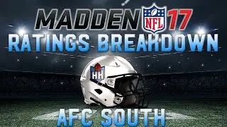 Hard Knocks Madden NFL 17 AFC South Ratings Breakdown