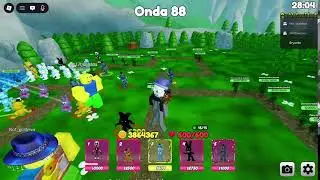 batendo recorde  no fredbear word tower defense