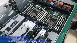 Inter X86 Dell PowerEdge R660 1U Dual CPU rack mounted server support deepseek
