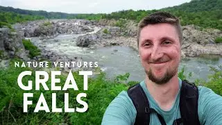 Hiking the Great Falls Near Washington DC || Great Falls Park, VA