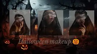 Queen of the Night | Halloween makeup 🎃