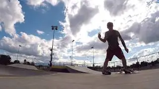 Skateboarding Ankle Roll