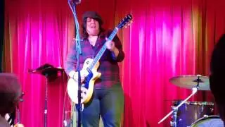 Laura Chavez sitting in with Nick Moss Band at Biscuits and Blues