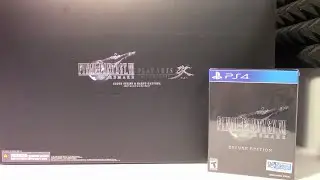 Final Fantasy VII Remake First Class Edition Unboxing!