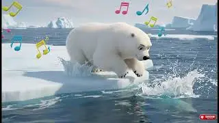 La Canci&oacute;n del Oso Polar 🐻&zwj;❄️❄️ 🎵|  Datos Curiosos y Aventuras &Aacute;rticas para Ni&ntilde;os