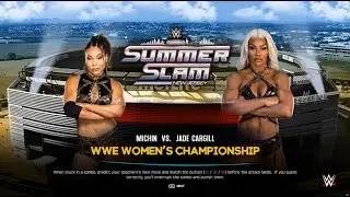 CAN GRIT STOP POWER? &ndash; Jade vs Michin &ndash; WWE WOMEN&rsquo;S TITLE | SUMMERSLAM