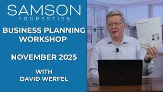 2026 RealEstate Agent Business Planning Workshop with David Werfel - Samson Properties Education