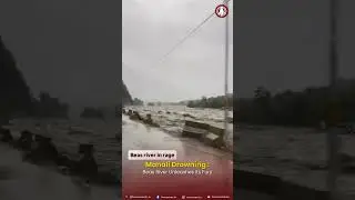 Himachal Floods 2025: Raging Beas River Washes Away Manali Highway