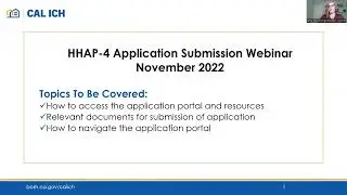 HHAP-4 Application Submission Webinar