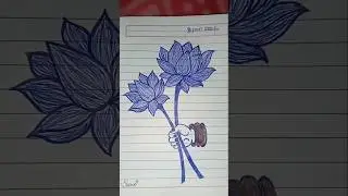#kuttumakuttu #lotus drawing #viral #shorts #viral #trending