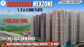Marathon Nexzone Panvel With 1 BHK Flat Tour, Project Reviews, Amenities, Connectivity & Much More