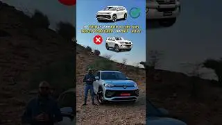 10 Volkswagen Tayron R-Line Features That Fortuner Does Not Have!  #indiancars #volkswagentayron