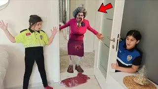 GERÇEK HAYATTA SCARY TEACHER EFSANESİ EVİMİZE GELDİ MELİSA NİSA !!