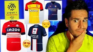 REACCIONANDO a las CAMISETAS de la LIGUE 1 22/23