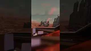 Shooting Hostile Turrets in Desert Outpost - New Ally Joins! #shorts