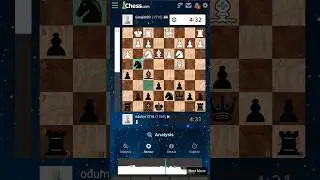 THE KNIGHHHHTT!!!#chess #checkmate #chessgame #magnuscarlsen #brilliant #blitz