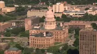 Austin Texas  Aerials. Stock Footage
