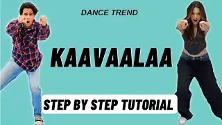 Kaavaalaa Hook Step Dance Tutorial | Kaavaalaa Title Step Dance Tutorial