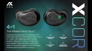 AXIL XCOR Wireless Earbuds Bluetooth