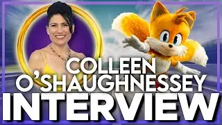 SONIC THE HEDGEHOG 2 Interview: The Voice of TAILS, COLLEEN O'SHAUGHNESSEY!