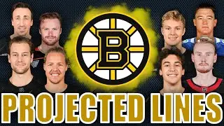BOSTON BRUINS STANLEY CUP IN SIGHTS??? Boston Bruins 2024-25 Projected Line Combinations